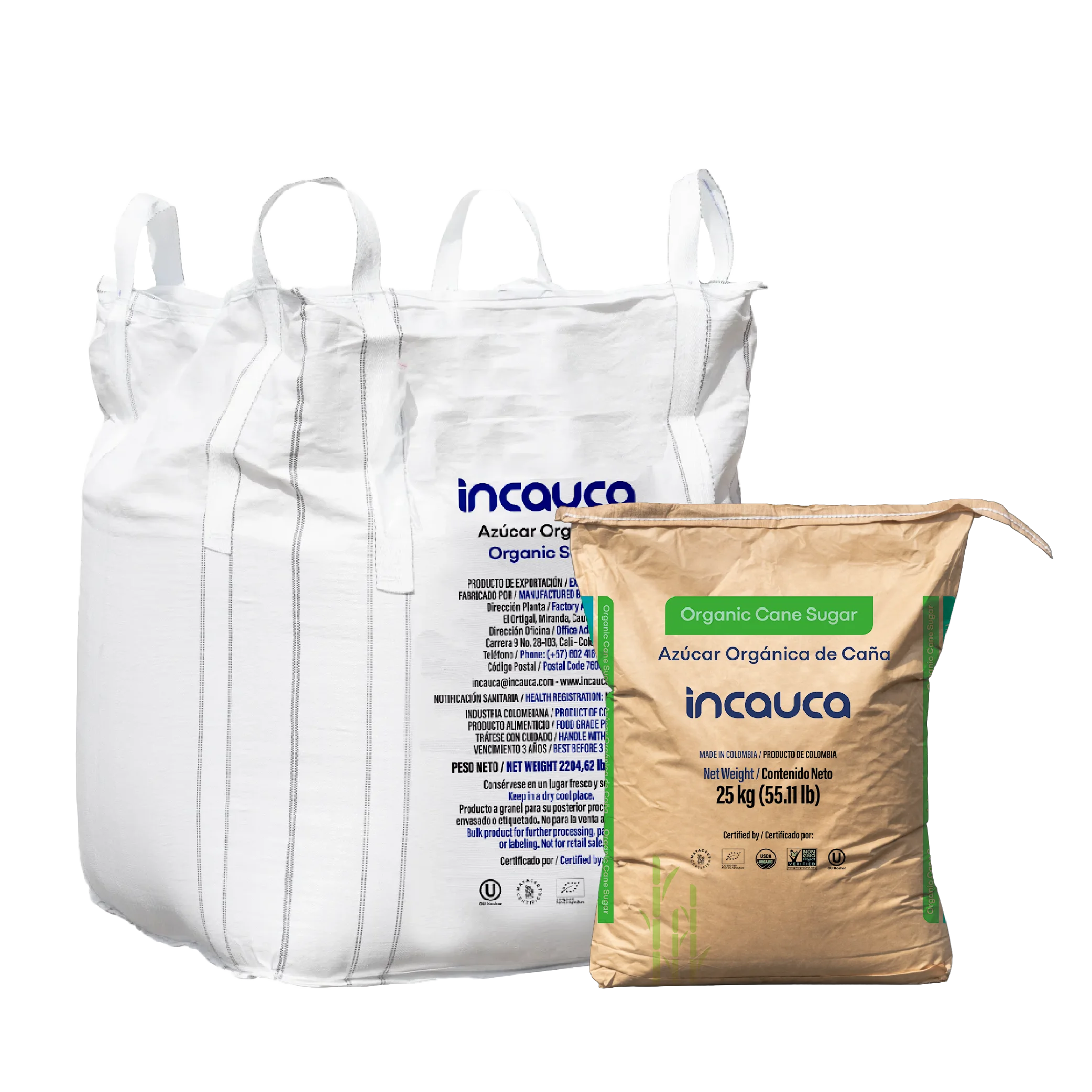 Incauca Organic Sugar